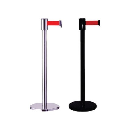 Guardian PURE SAFETY GROUP BLACK RETRACTABLE STANCHION TFI321BKRDDGR